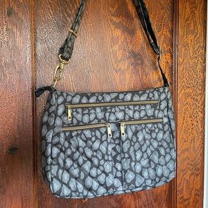 Travelon Anti-Theft Crossbody Bag with RFID Protection Leopard